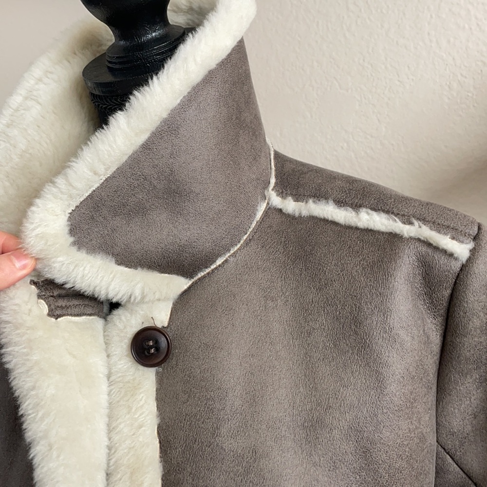 Winter leather coat - Picture 10 of 15